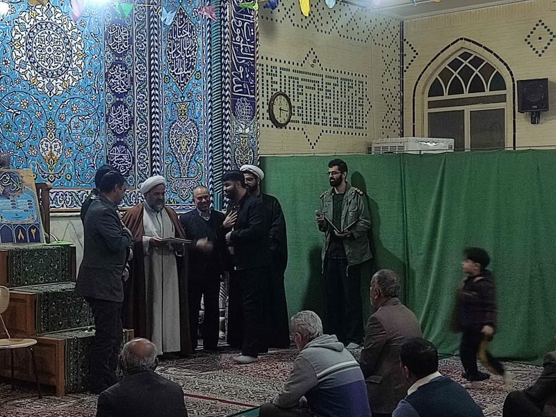 معارفه فرمانده پایگاه مقداد