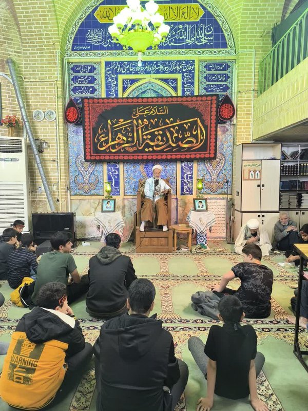 مراسم فاطمیه (شب پنجم)